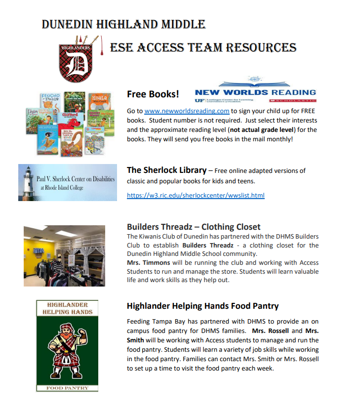 ESE Team Resources